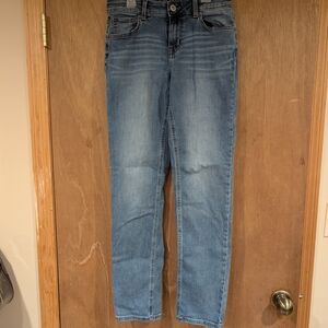 Maurices Blue Straight Leg Jeans Classic Denim